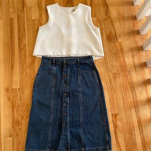 Off-white Club Monaco sleeveless top